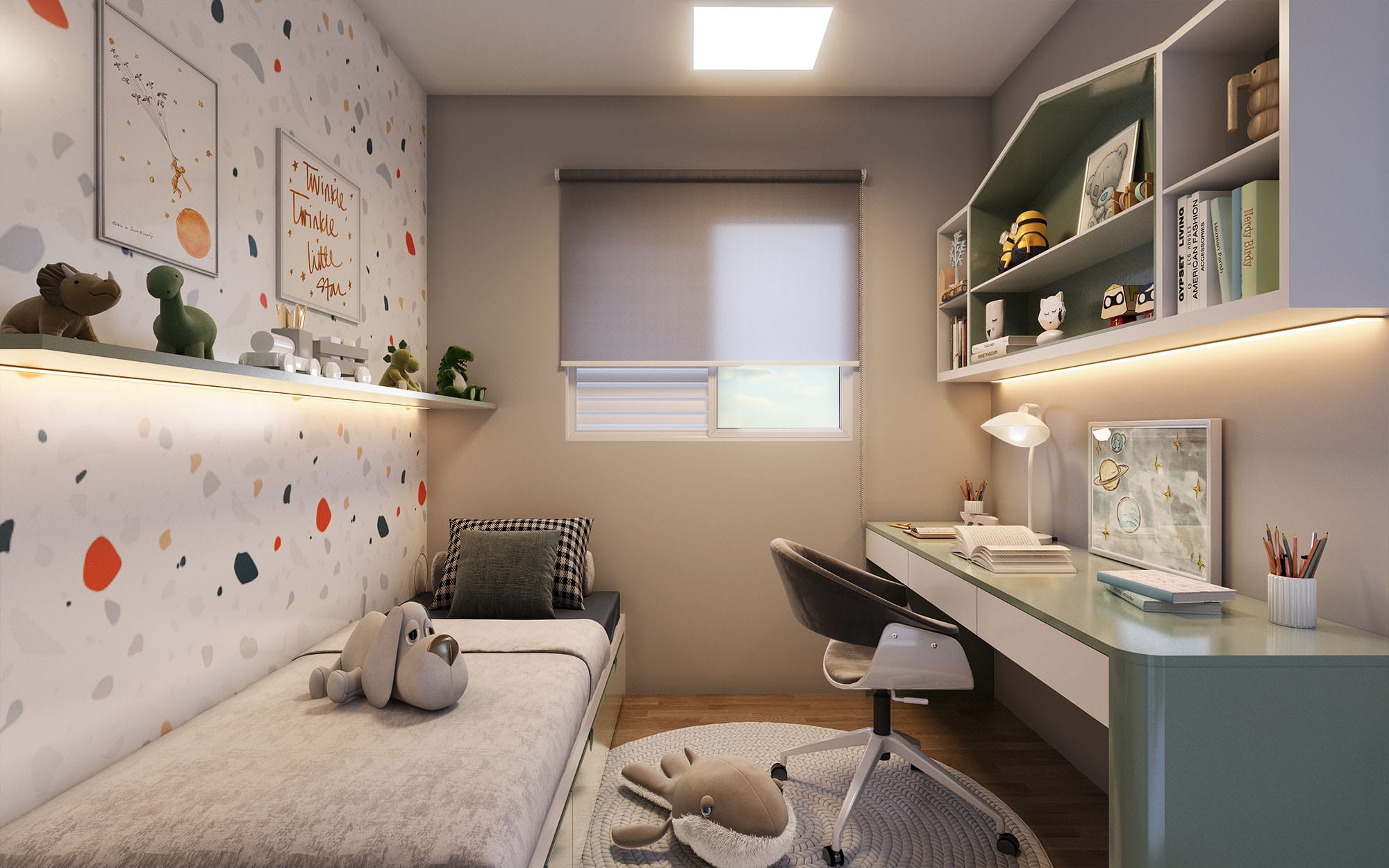 Quarto de criança — 48 m²